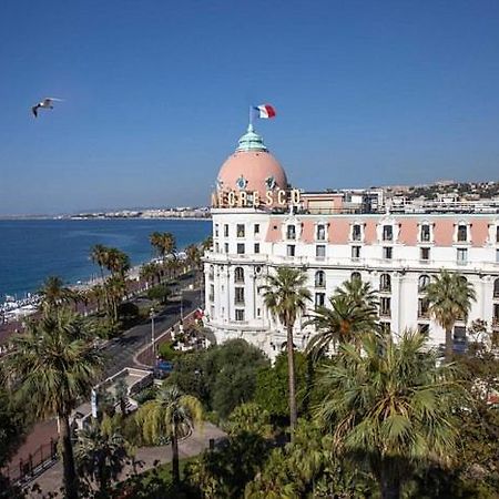 Extraordinaire Grand Studio Au Centre 6 Minutes A Pied De La Plage Et L'Hotel Negresco Nice Exterior foto