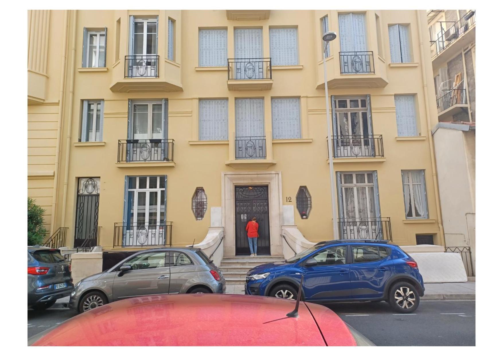 Extraordinaire Grand Studio Au Centre 6 Minutes A Pied De La Plage Et L'Hotel Negresco Nice Exterior foto